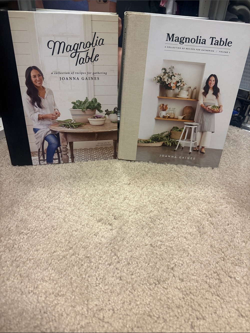 Magnolia Table Cookbooks Vol 1 and Vol 2